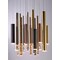 Et2 Flute 29-Light 25.5" Wide Multi-Plated Pendant Light E10020-MPLT - alternate 3